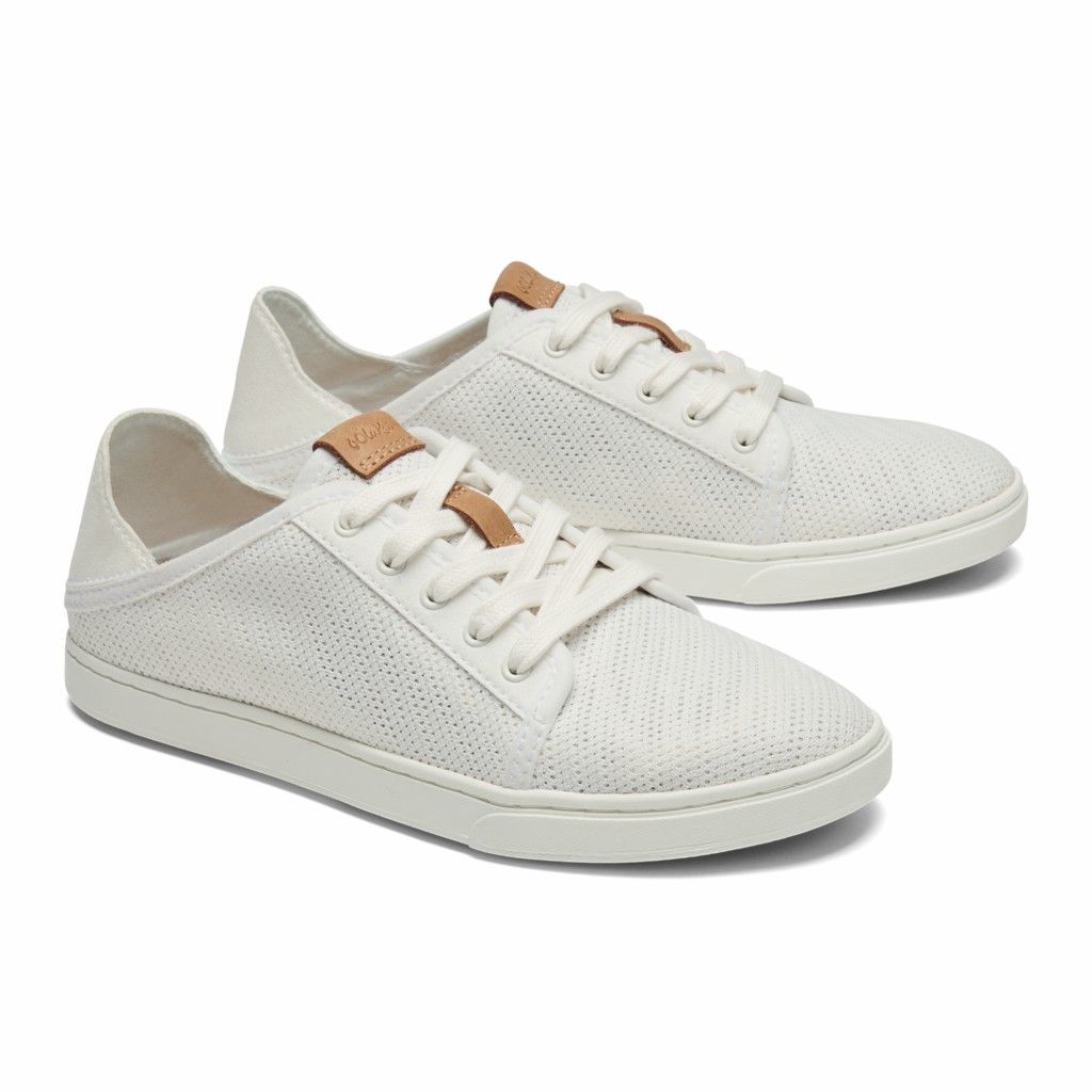 Olukai Women's Pehuea Li Sneaker - White US530-126